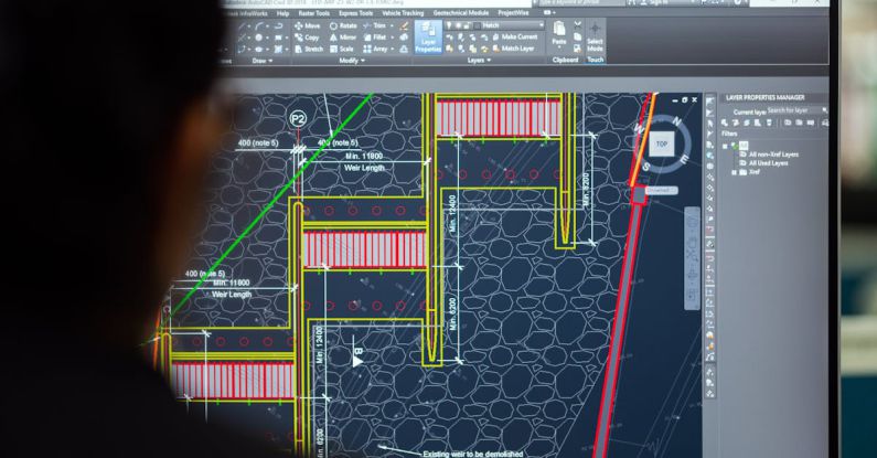 Software - Female Engineer Planning Dam