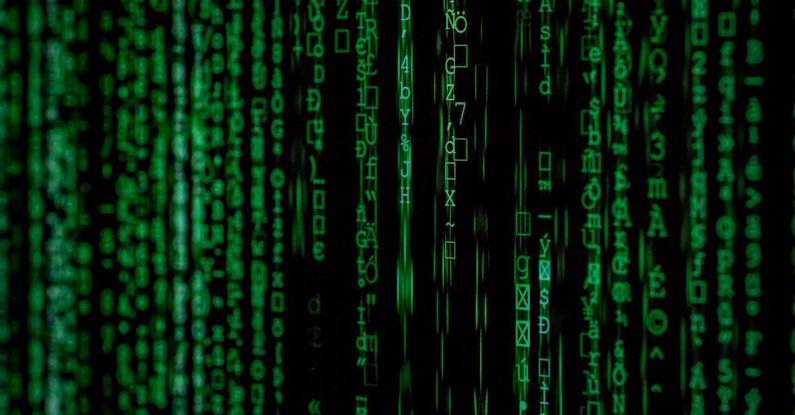 Software - Close-up Photo of Matrix Background