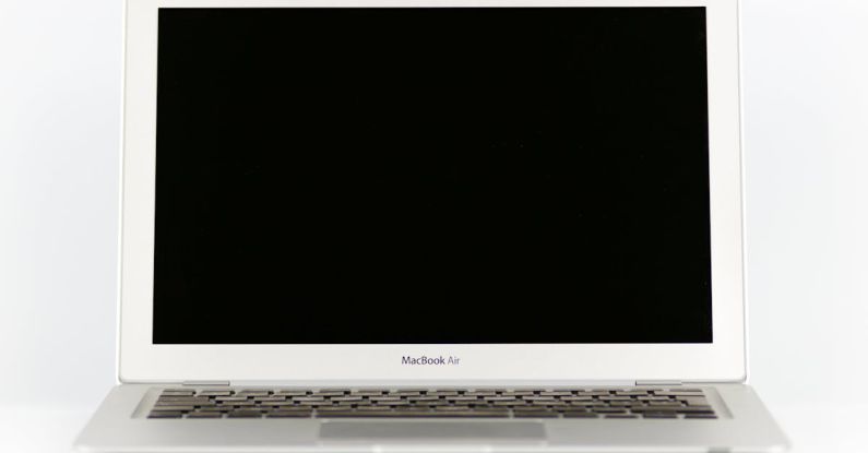 Laptop - Photo of a Macbook Air